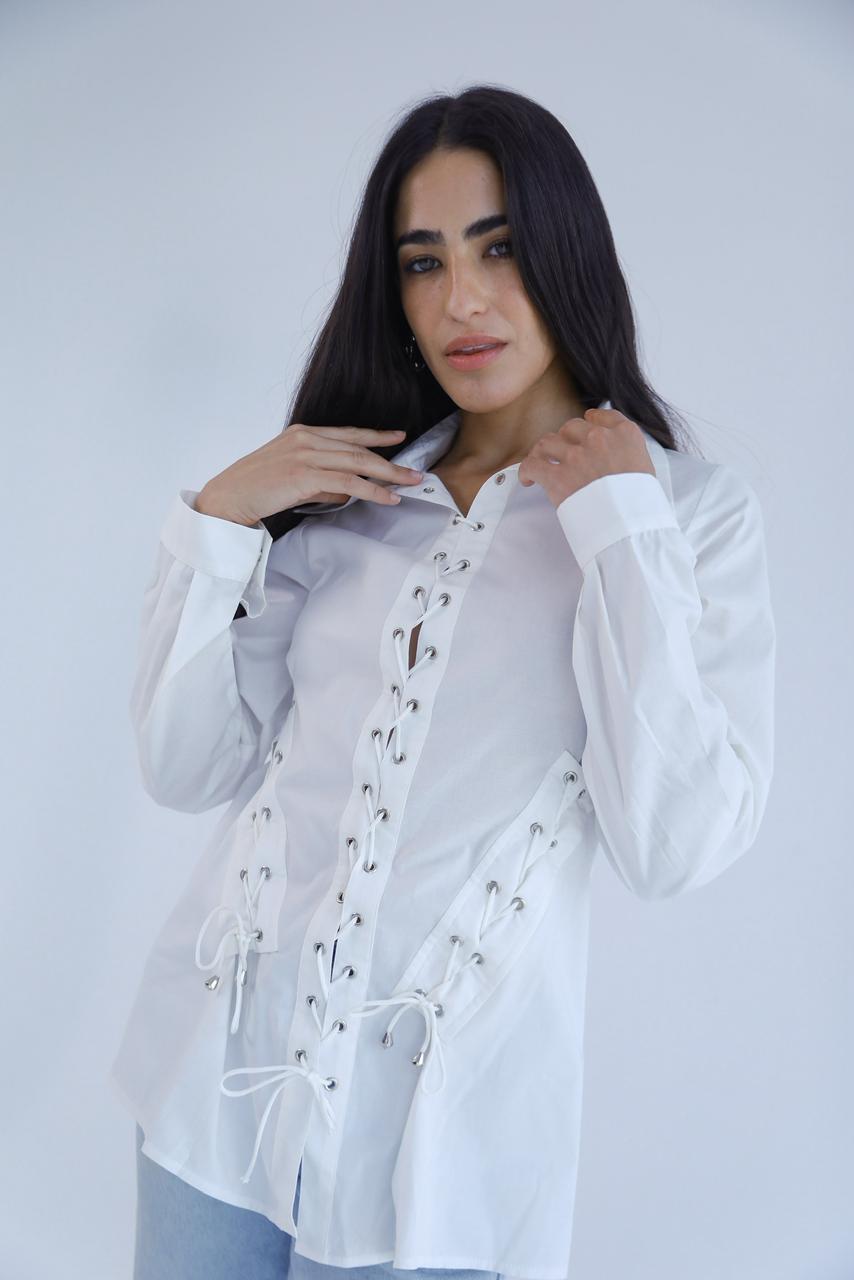 Lazo Lace-up Shirt