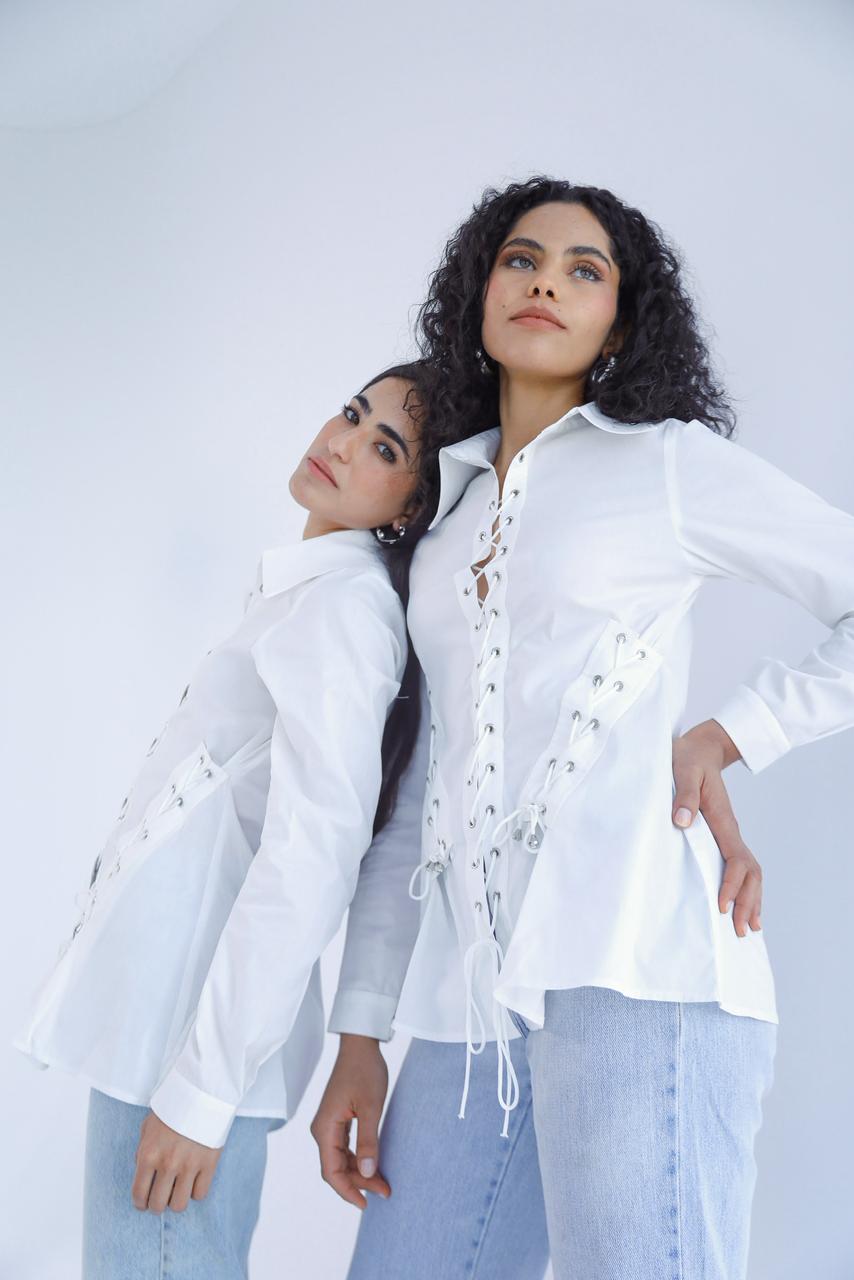Lazo Lace-up Shirt
